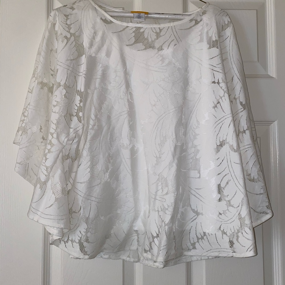 White Ruby Rd Top - image 2